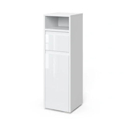 Abbildung von Vicco Midischrank Majest, Weiß/Weiß Hochglanz, 30.2 x 96.3 cm