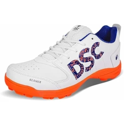 Abbildung von HUNDRED Raze Badminton Schuhe für Herren (Weiß/Navy. EU 41/UK 7/US 8)