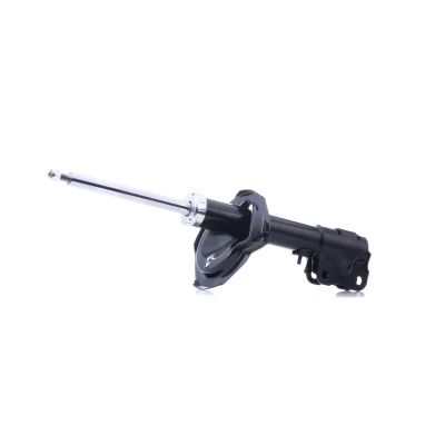 Abbildung von RIDEX 854S1207 Stoßdämpfer Vorderachse rechts Gasdruck Federbein oben Stift, unten Schelle MITSUBISHI: Lancer 8 Schrägheck, Limousine