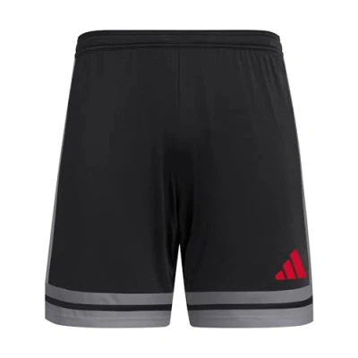 Abbildung von adidas Herren SQUADRA25 Short, Black/Team Grey Four/Pure Ruby, XL