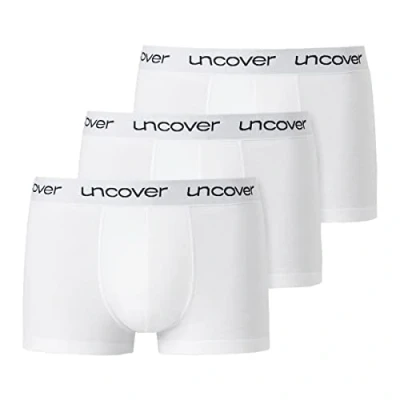 Abbildung von Uncover by Schiesser Retro Shorts/Pant 3er Pack (S Weiß)