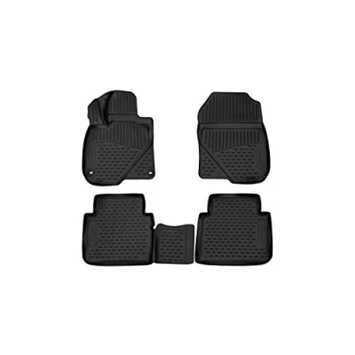 Abbildung von Novline Element Passgenaue Premium Antirutsch Gummi Fußmatten Honda CR V, SUV