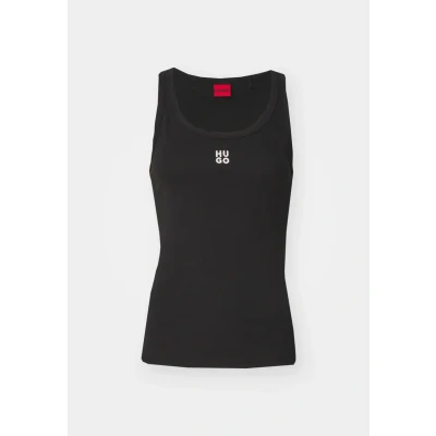 Abbildung von HUGO Datamia Top, Damen, Größe: XS, Black