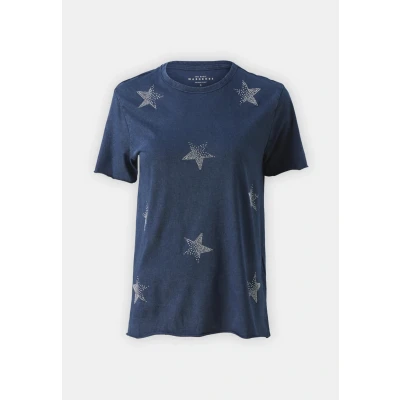 Abbildung von ONLY Onlharper LIFE Tshirt print, Damen, Größe: Small, Naval academy