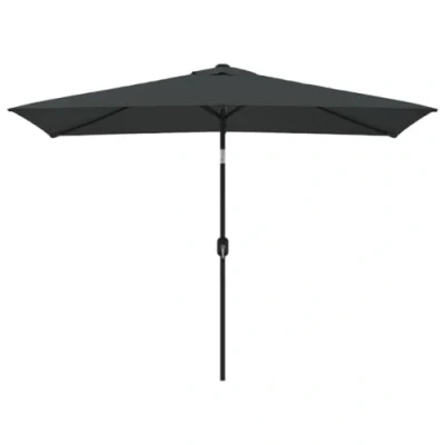 Abbildung von vidaXL Sonnenschirm 300x200 cm Anthrazit Ampelschirm Marktschirm Gartenschirm