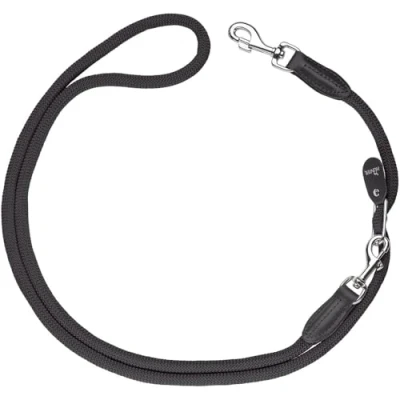 Abbildung von Hunter Varioline Freestyle Nylon Rund Hundeleine Schwarz...