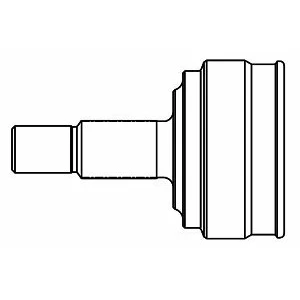 Abbildung von GSP 817051 Gelenksatz Middle groove OPEL: Astra H Caravan, Vectra C Limousine, J Sports Tourer, SAAB: 9 3 Kombi, 5 Limousine