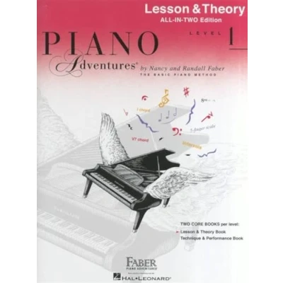 Abbildung von Piano Adventures All In Two Level 1 Lesson &amp; Theory: Noten, Lehrmaterial für Klavier