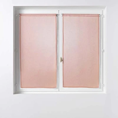 Abbildung von Douceur d&#039;Intérieur, 1 Paar Gardinen, 2 x 60 90 cm, Sandra Rosa, sandgestrahlt