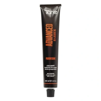 Abbildung von Tahe Advanced Barber Progressive Shampoo zur Reduzierung von grauem Haar, 100 ml