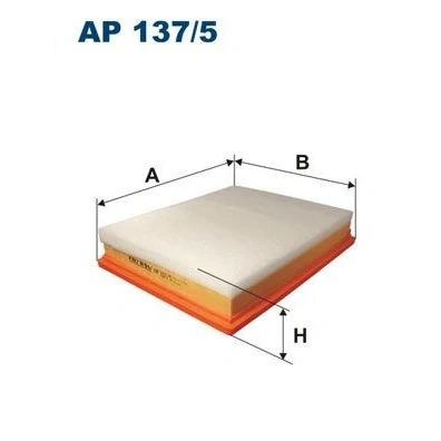 Abbildung von FILTRON AP 137/5 Luftfilter 58,5 263 360 Filtereinsatz RENAULT: MASTER 2 Kasten, Bus, Pritsche/Fahrgestell