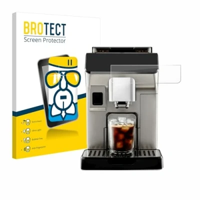 Abbildung von BROTECT Schutzglas für DeLonghi Eletta Explore Schutzfolie Panzer Folie Glas [Extrem Kratzfest 9H, Anti Fingerprint, Ultra Transparent]