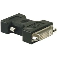 Abbildung von Adapter DVI (24+5) Buchse 15pol.VGA HD Stecker