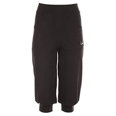 Abbildung von Winshape Damen Luftig legere 3/4 high Waist Trainingshose Wbe12 Trainingshose, Schwarz, XS EU