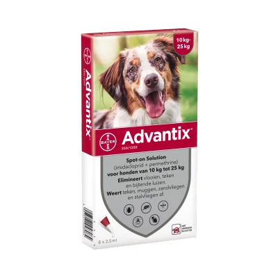 Abbildung von Advantixi 250 / 1250 6 Pipetten 10 25 kg