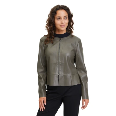 Abbildung von Betty Barclay Jackenblazer Kurzblazer mit Reißverschluss Material