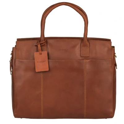 Abbildung von Burkely Vintage Aktentasche, Größe: One Size, Cognac