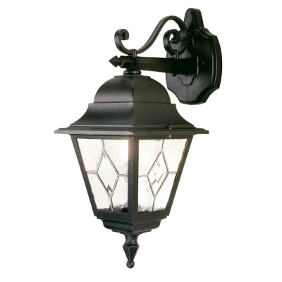 Abbildung von Elstead Lighting NR2 BLK Wandleuchte Norfolk 1xE27 H:45 L:21,5 B:18,4