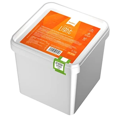 Abbildung von 4,5 kg Box Xucker Light Erythrit kalorienfreier Kristallzucker Ersatz als Vegane &amp; zahnfreundliche Zucker Alternative zum Kochen Backen I ohne Stevia zuckerfrei kalorienfrei