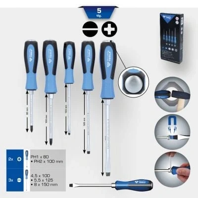 Abbildung von Schlagschraubendreher Satz KS TOOLS BT031020