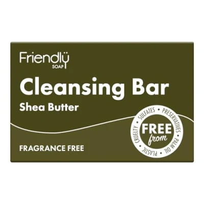 Abbildung von Friendly Soap Natural Handmade Shea Butter Facial Cleansing Bar by