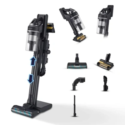 Abbildung von SAMSUNG Jet 95 Multi extra VS20C955CTK/WA, Elektrischer Besen, Silber