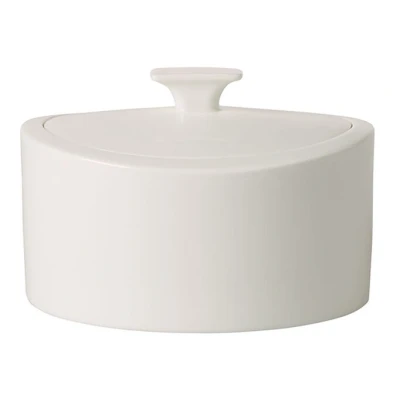 Abbildung von Villeroy &amp; Boch Signature Metrochic Blanc Porzellandose 16 cm