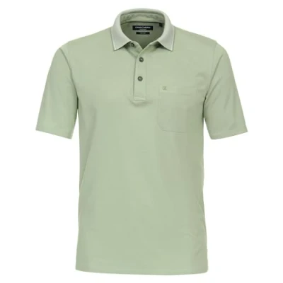 Abbildung von Casamoda UNI Poloshirt, Herren, Größe: Large, Hellgrün