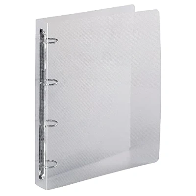 Abbildung von 20 x Exacompta Ringbuch A4 PP 4 Ringe 30mm glasklar