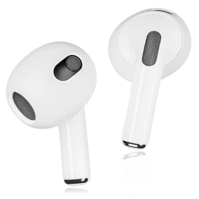 Abbildung von Okuli 4 x Silikon Ohrstöpsel Ohrhörer Gummi Tipps Für Apple AirPods (3rd Gen) Kopfhörer