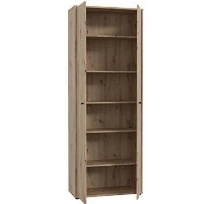 Abbildung von FORTE TEMPRA 2 Schrank 70 80, türig, Mehrzweckschrank, Aktenschrank oder Büroschrank, Holz Dekor Artisan Eiche, Holzwerkstoff, 73.7 cm breit x 197.5 hoch 34.8 tief
