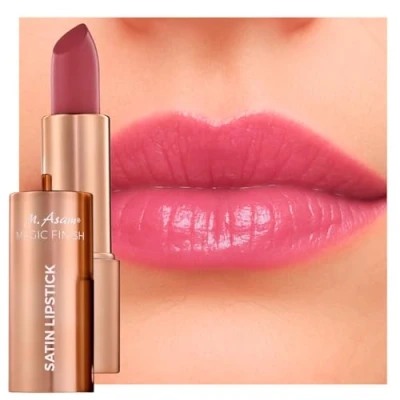 Abbildung von M. Asam Magic Finish Lippenstift Satin Primrose (4g) langanhaltender Lipstick in warmem Mandelton, 4 1: Volumen Peptid, Lippenpflege, Feuchtigkeit &amp; Haltbarkeit, verschönertes Lippenvolumen
