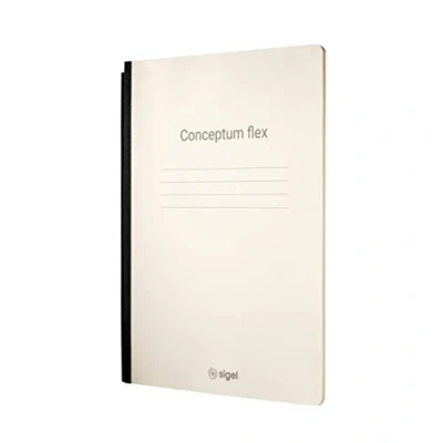 Abbildung von SIGEL CF200 Notizheft kariert, DIN A4 für Business Notiersystem Conceptum flex, aus nachhaltigem Papier