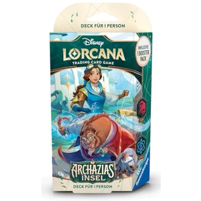 Abbildung von Ravensburger Sammelkarte Disney Lorcana Archazias Insel Starter Deck (DE)