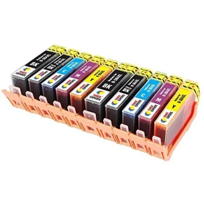 Abbildung von TONER EXPERTE® 10er Set Druckerpatronen kompatibel für 364XL Photosmart 7510 7520 B8550 B8553 C5324 C5380 C5383 C5390 C6324 C6380 C6383 D5460 D5463 D7560 C309a C310a C310c C510a hohe Kapazität