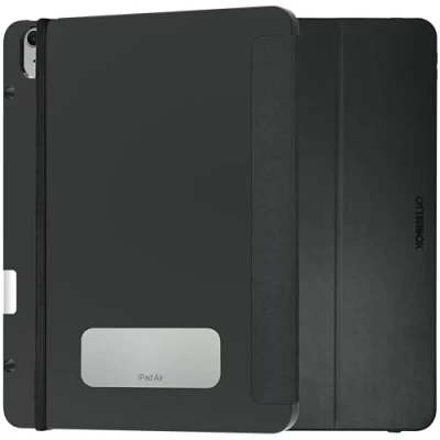 Abbildung von OtterBox React Folio Hülle für iPad Air 13&quot; (M2), stoßfeste, sturzsichere, ultradünne Schutzhülle, nach Militärstandard getestet, Schwarz, Keine Einzelhandelsverpackung
