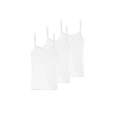 Abbildung von Schiesser 3 PACK Unterhemd/shirt, Damen, Größe: 42, Weiß