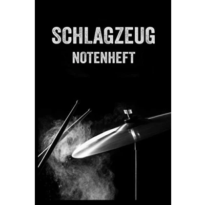 Abbildung von Schlagzeug Notenheft: Schlagzeuger Geschenk I Notenblätter Schlagzeugnoten Buch Notenbuch Notenlinien Schlagzeugspieler DIN A5 120 Seiten spielen lernen Schlagzeugunterricht