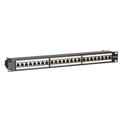 Abbildung von DSIT Patchpanel 19 Zoll CAT 6a STP 24 Ports