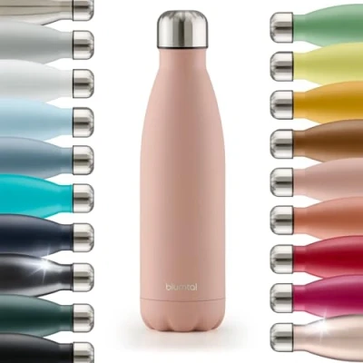 Abbildung von Blumtal Isolierflasche Thermoflasche Charles auslaufsiche Isolierflasche, BPA frei, stundenlange Isolation von Warm und Kaltgetränken