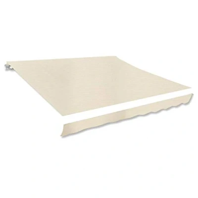 Abbildung von vidaXL Markisenstoff Sonnenschutz Markisentuch Creme 350x250 cm Segeltuch