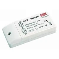 Abbildung von McSHINE elektronischer LED Trafo, 0,5 12W, 220 240V auf 12V, 92x41x20mm