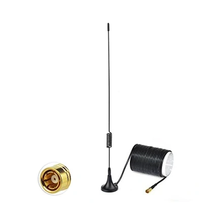 Abbildung von Bingfu DAB Radio Kfz Antenne SMB Stecker Magnetantenne Verstärker Empfänger 5m Verlängerungskabel Kompatibel mit AutoRadio Stereo Head Unit Tuner