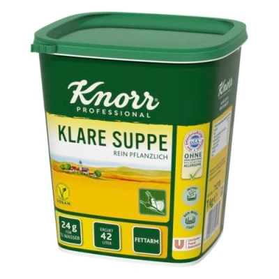 Abbildung von Knorr Klare Suppe Bouillon rein pflanzlich, 1er Pack (1 x 1 kg)