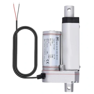Abbildung von Justech Linearmotor Verstellantrieb Toröffner Linear Actuator Motor 12v DC 750N 50mm Lineartechnik Electric Putter Gleichstrommotor Elektro Zylinder Schubstangenmotor für Auto Möbel usw.