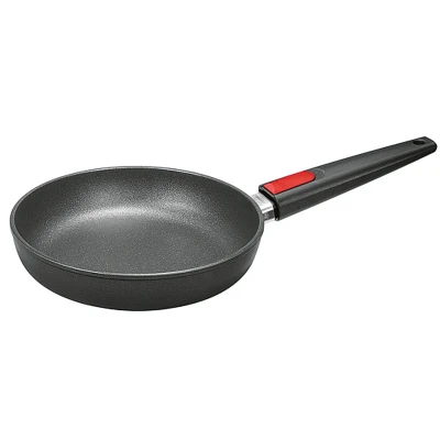 Abbildung von Woll Nowo Titanium Flachpfanne, Ø 20 cm, 5 cm hoch, mit abnehmbarem Stiel Geeignet für Ceran, Gas, Elektro, Halogen nicht induktionsgeeignet, Aluminiumguss, Antihaft Versiegelung