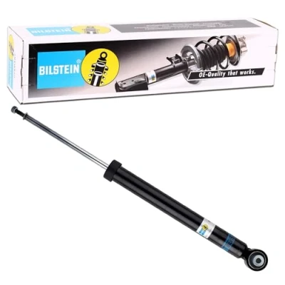 Abbildung von BILSTEIN B4 OE Replacement 24 279697 Stoßdämpfer Hinterachse Gasdruck Einrohr Dämpfer nicht federtragend unten Auge, oben Stift AUDI: A4 B9 Avant
