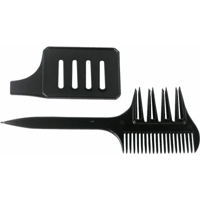 Abbildung von Efalock Coupe Soleil Kamm mit Schablone Schwarz