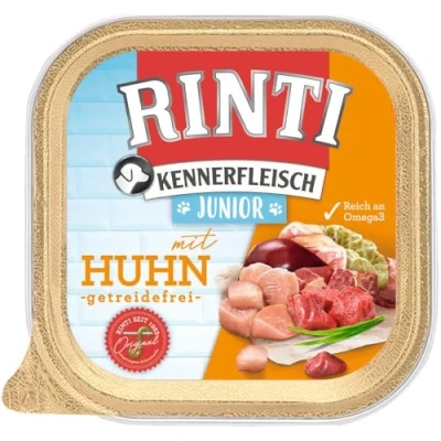 Abbildung von RINTI Kennerfleisch Schale Junior mit Huhn 9X 300g