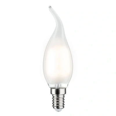 Abbildung von Paulmann 28688 LED Lampe Filament Kerze 4,8W Leuchtmittel dimmbar Satin 2700K Warmweiß E14